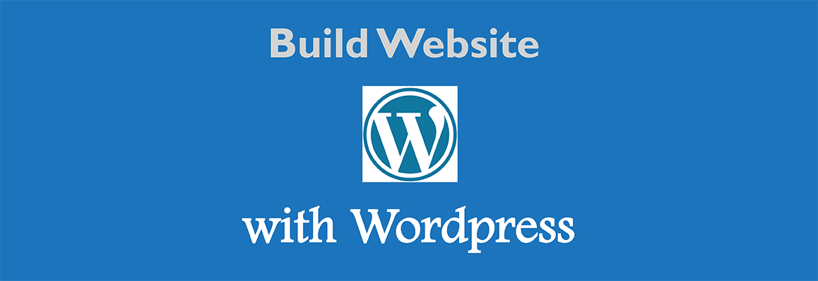 Build Website with Wordpress