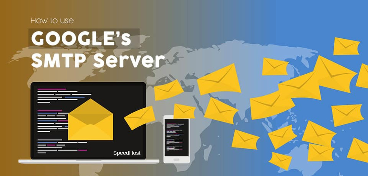 how to use Googles SMTP Server