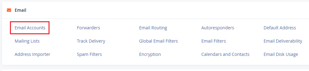 Email Accounts