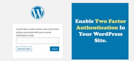 Enable Two Factor Authentication In Your WordPress Site (With Or Without Plugins)